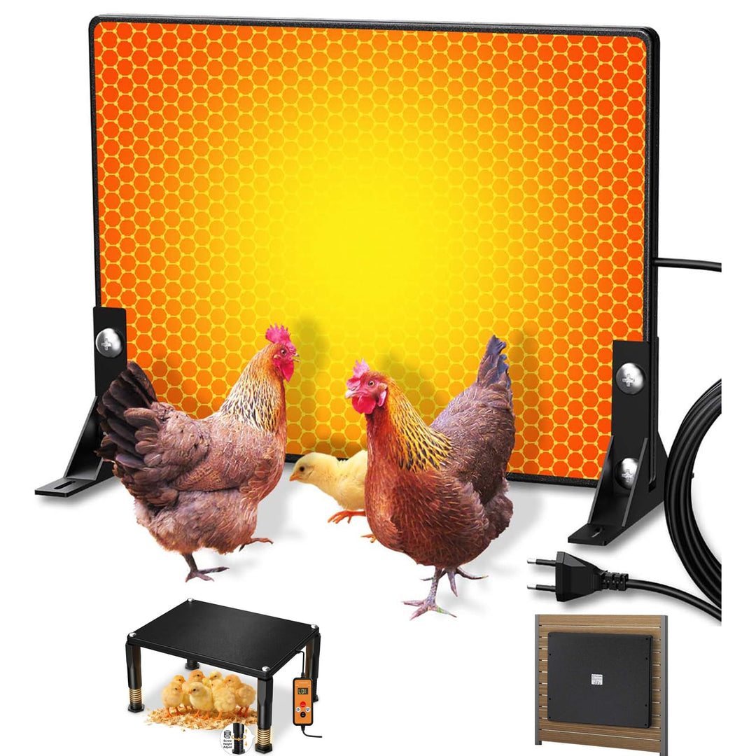 Wärmeplatte Küken 110W 40x30cm höhenverstellbar 5–80°C