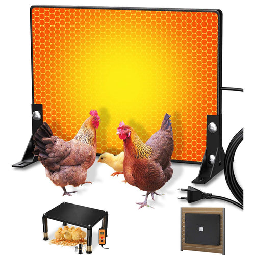 Wärmeplatte Küken 110W 40x30cm höhenverstellbar 5–80°C