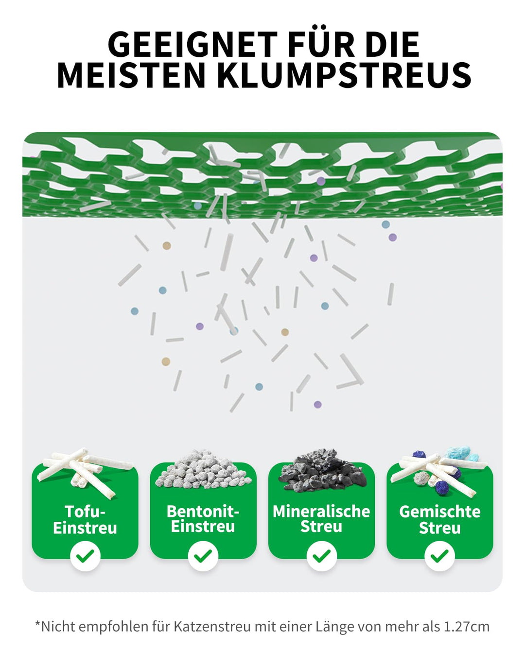 Selbstreinigende Katzentoilette 76L mit App-Steuerung für mehrere Katzen - Bild 7