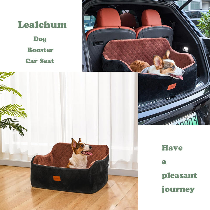 Hunde-Autositz Mittelgrosse Hunde Memory-Schaum mit Sicherheitsleine - Bild 6