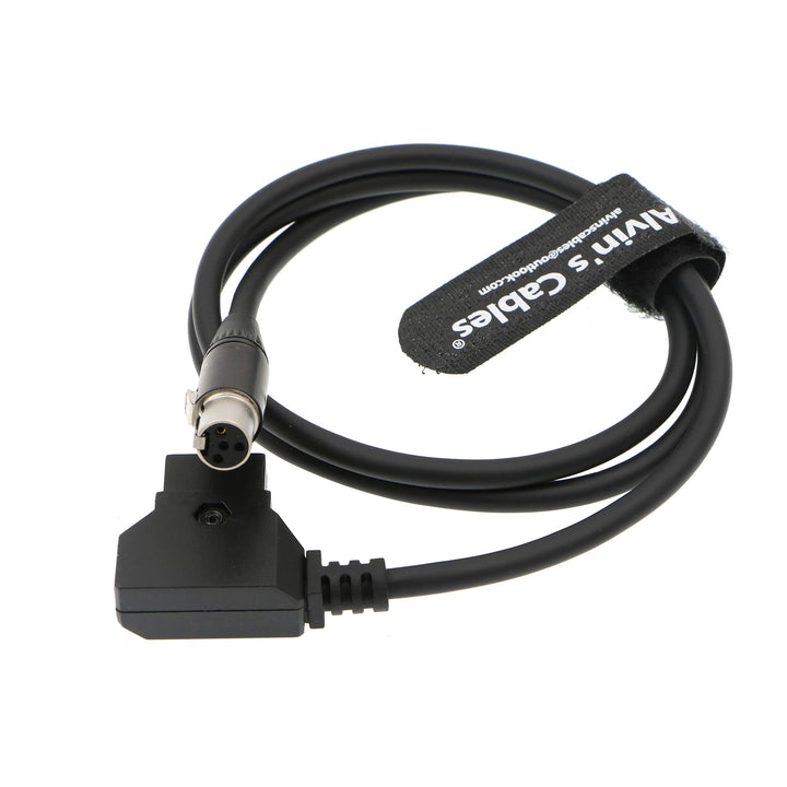 Stromkabel Mini XLR 4-Pin Buchse auf D-Tap 80 cm für Kamera-Monitor - Bild 2