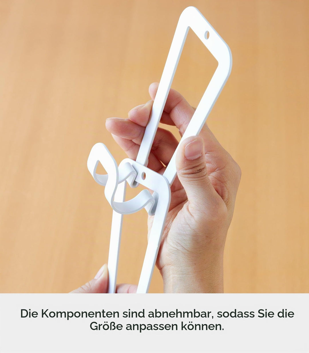 Taschengarderobe zum Hängen modular erweiterbar Weiss - Bild 4