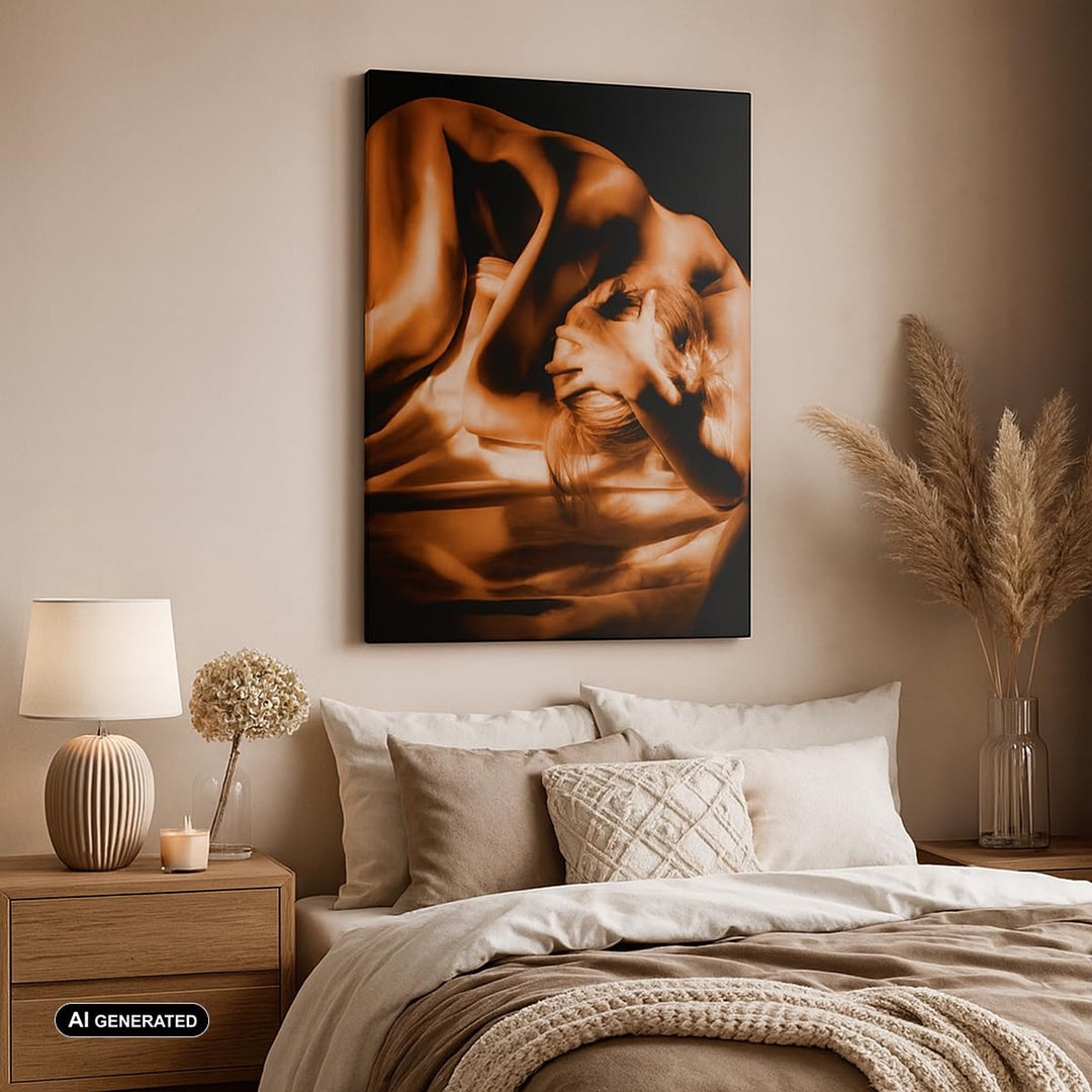 Leinwandbild Menschen 45x80 cm aufhängefertig Wanddeko - Bild 3
