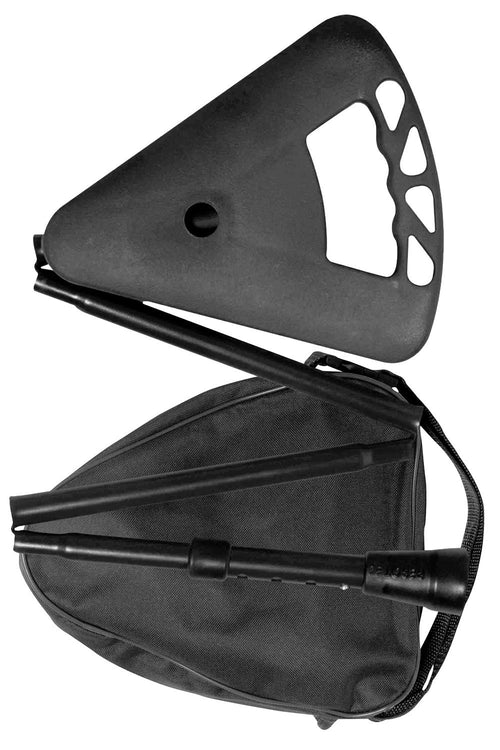 Teleskop-Sitzstock faltbar Aluminium 87-94 cm bis 130 kg