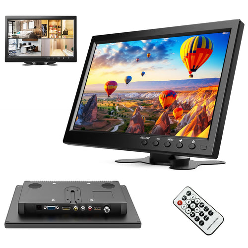 Tragbarer Monitor 10,1 Zoll 1080P HDMI/VGA/BNC/USB für PC Gaming