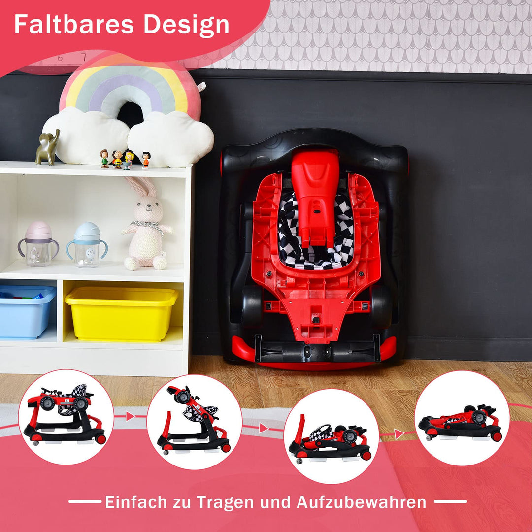 Lauflernhilfe 4-in-1 Auto mit Musik &amp; Licht für Babys 6-18 Monate - Bild 5