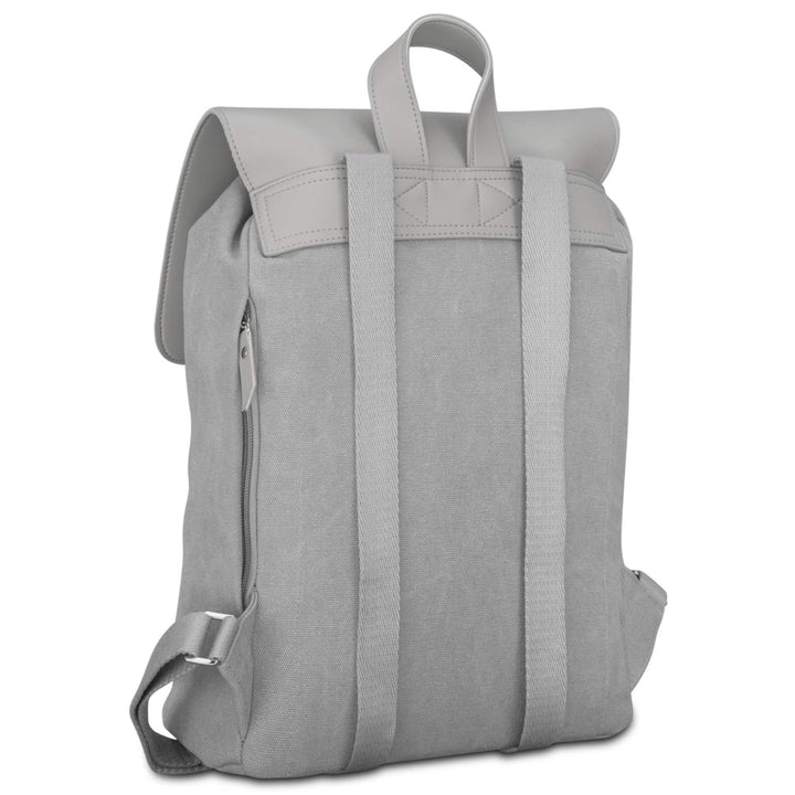 Damenrucksack Grau 10 L mit 13-Zoll-Laptopfach für Alltag - Bild 4