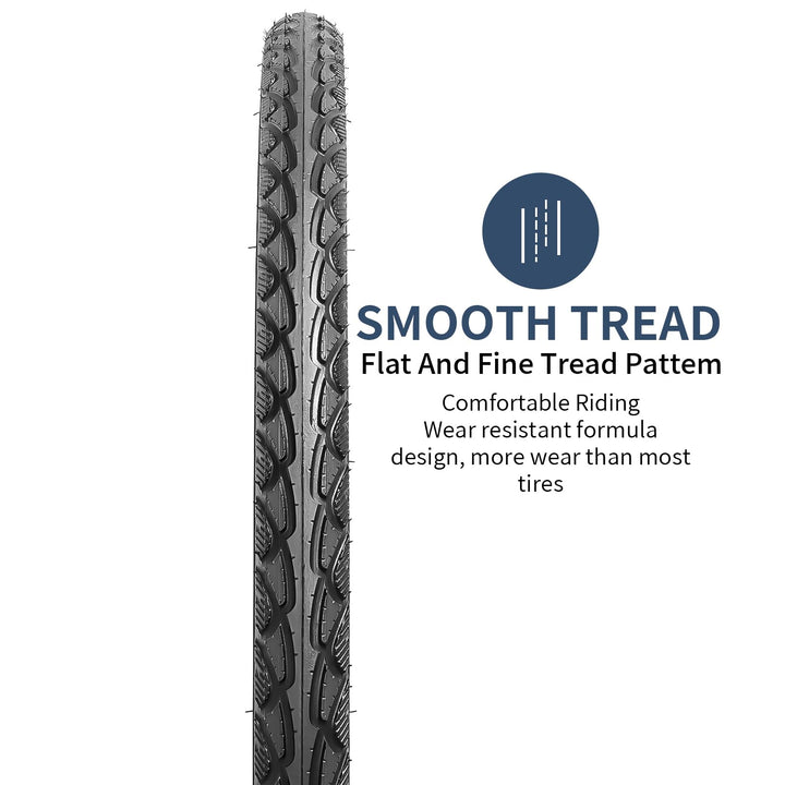 Fahrradreifen 700x38C faltbar mit Schlauch AV 48mm 2er-Set - Bild 3