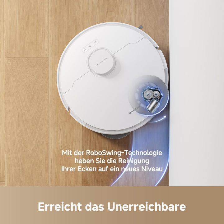 Saugroboter mit Wischfunktion 13.000 Pa Saugkraft für Teppich &amp; Hartboden - Bild 3