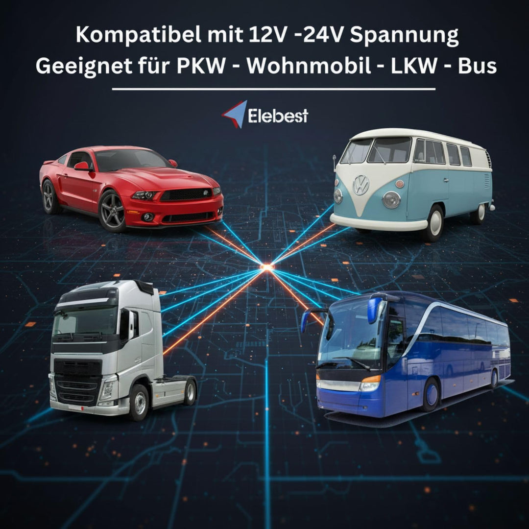 GPS Navigationsgerät 9 Zoll für LKW Wohnmobil PKW 52 Länder - Bild 5