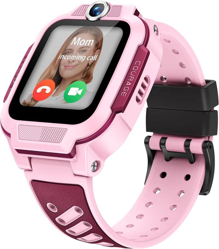 Kinder-Smartwatch mit Videoanruf GPS SIM SOS 740mAh Akku