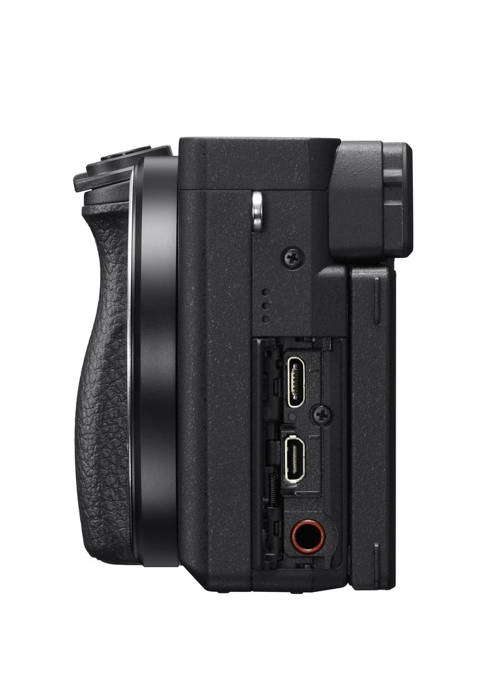 Systemkamera APS-C 24,2 MP 4K mit 16-50 mm Objektiv, Schwarz - Bild 7