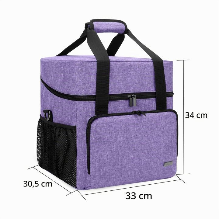 Overlocktasche Nylon mit Polsterung 33x30x34 cm fuer Serger - Bild 5
