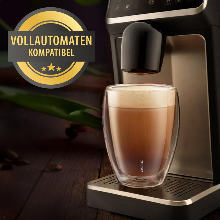 Doppelwandige Trinkgläser Borosilikat 400ml 6er-Set für Heiss- und Kaltgetränke - Bild 8