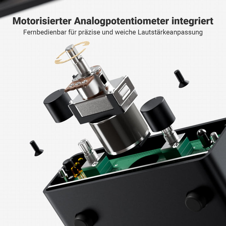 Stereo Vorverstärker Mini 3x RCA Eingang Fernbedienung Bass/Höhen - Bild 4