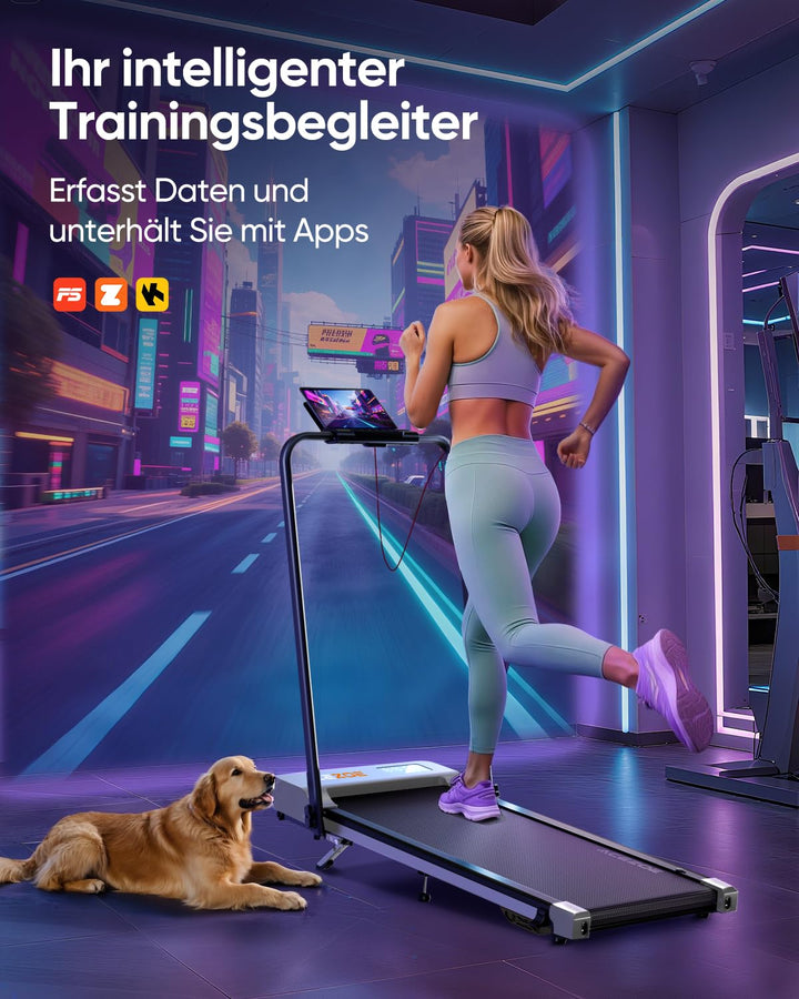 Laufband klappbar mit Steigung 10% 6-in-1 bis 135 kg - Bild 4