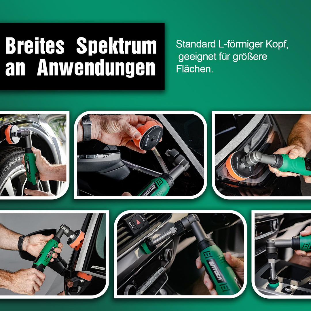 Akku-Poliermaschine Mini 3-in-1 DA&amp;RO 12V für Detailing - Bild 7