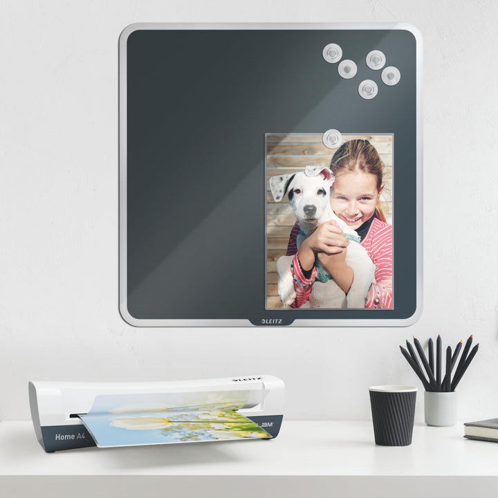 Laminiergerät A4 Set mit 100 Laminierfolien 80 mic für Home Office - Bild 3