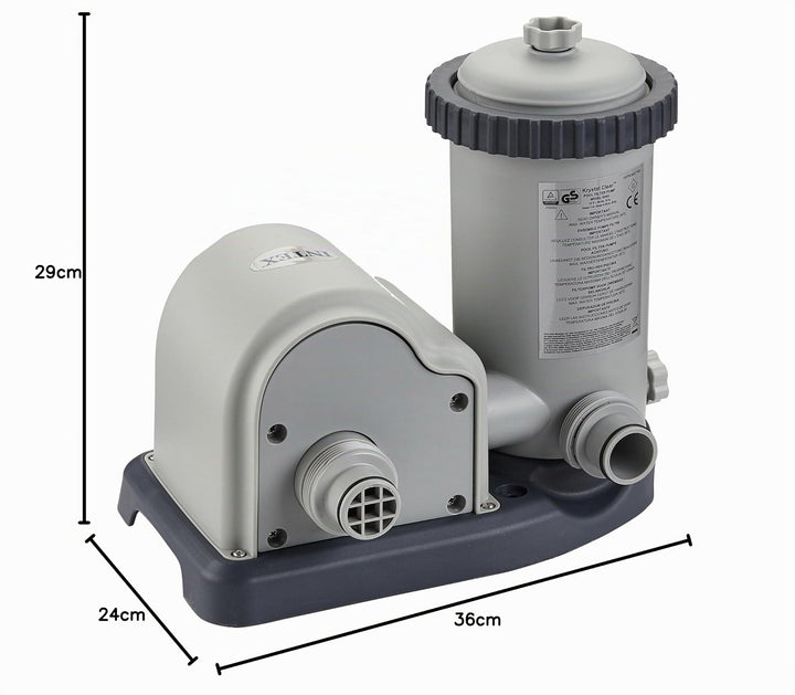 Kartuschenfilterpumpe Pool 5678 L/h mit Timer für Pools bis 33 m³ - Bild 7