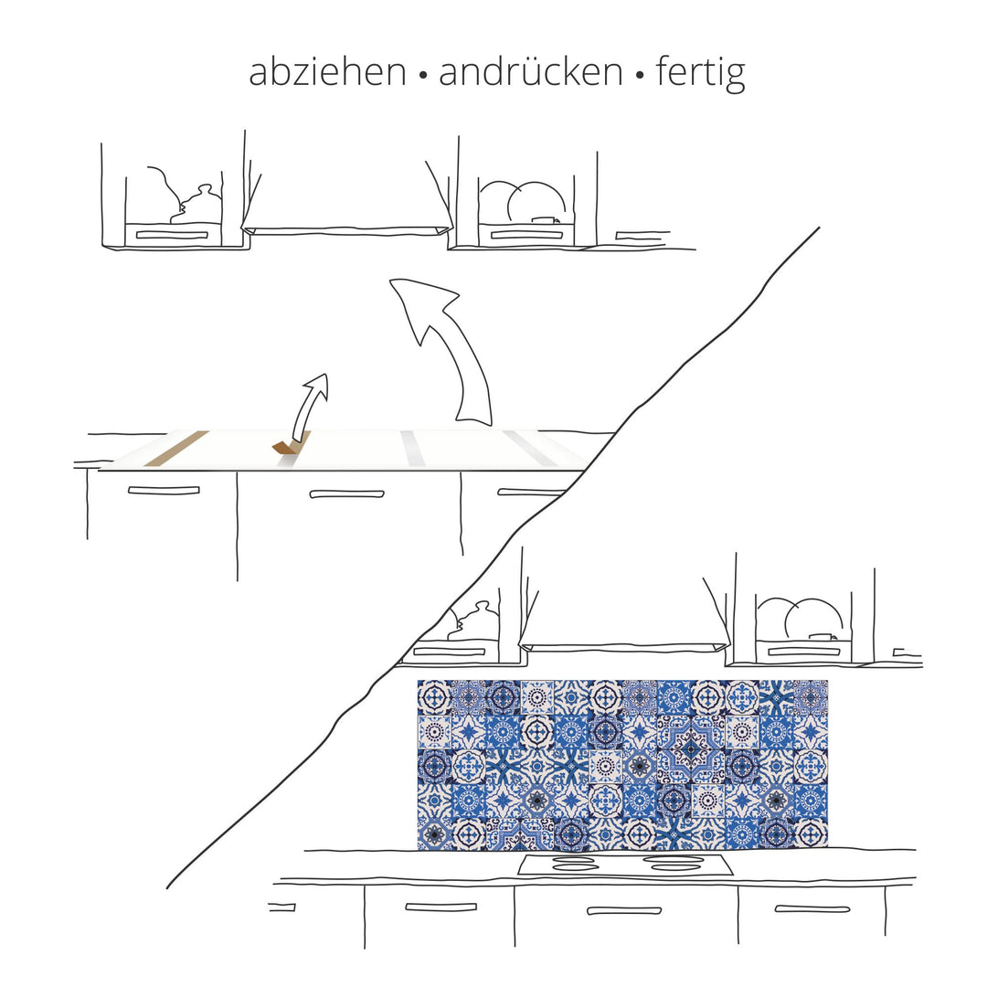 Küchenrückwand Alu Spritzschutz Früchte-Motiv 60x60 cm - Bild 5