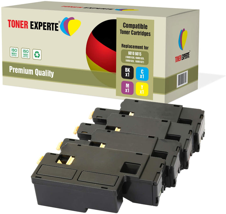 Toner-Set 4-farbig kompatibel für Xerox Phaser 6000/6010 WorkCentre 6015