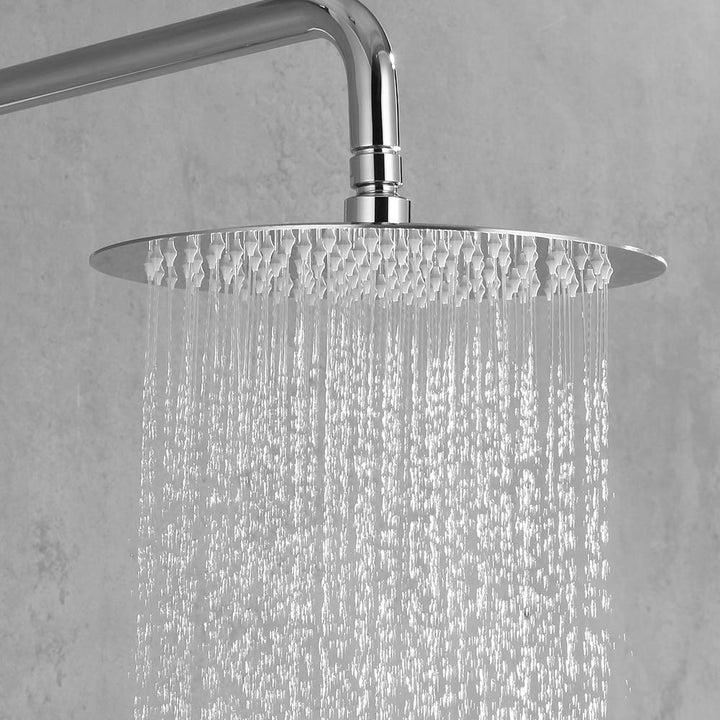 Regenduschkopf Edelstahl 30 cm rund mit Air-Mix Technologie - Bild 3