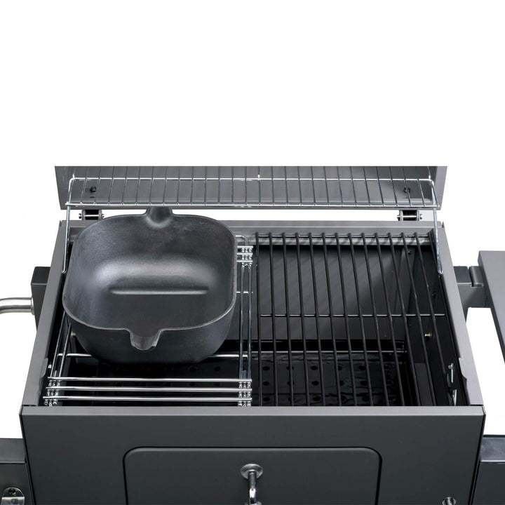 Guss-Wok-Einleger Rost-in-Rost-System eckig 23,7x28 cm Grillen - Bild 4