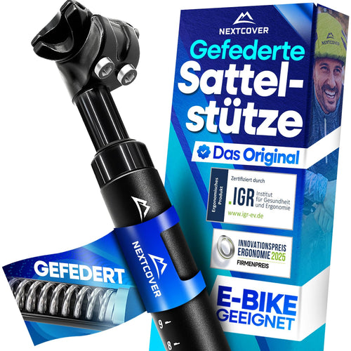 Gefederte Sattelstütze Parallelogramm 27.2/30.9/31.6/34.9mm Stoßdämpfung