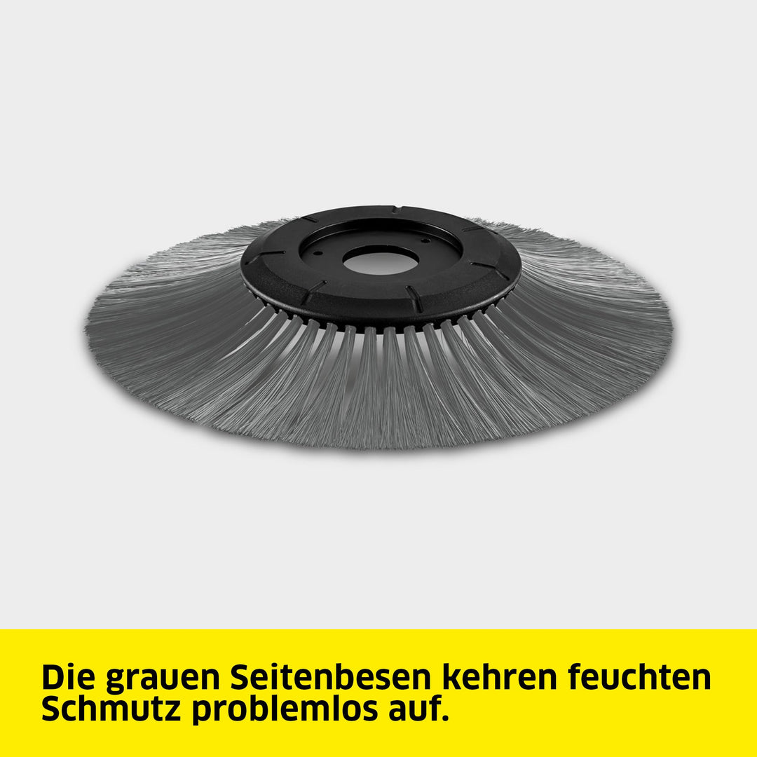 Kehrmaschine 2-in-1 mit 650 mm Arbeitsbreite fuer Hof und Terrasse - Bild 5