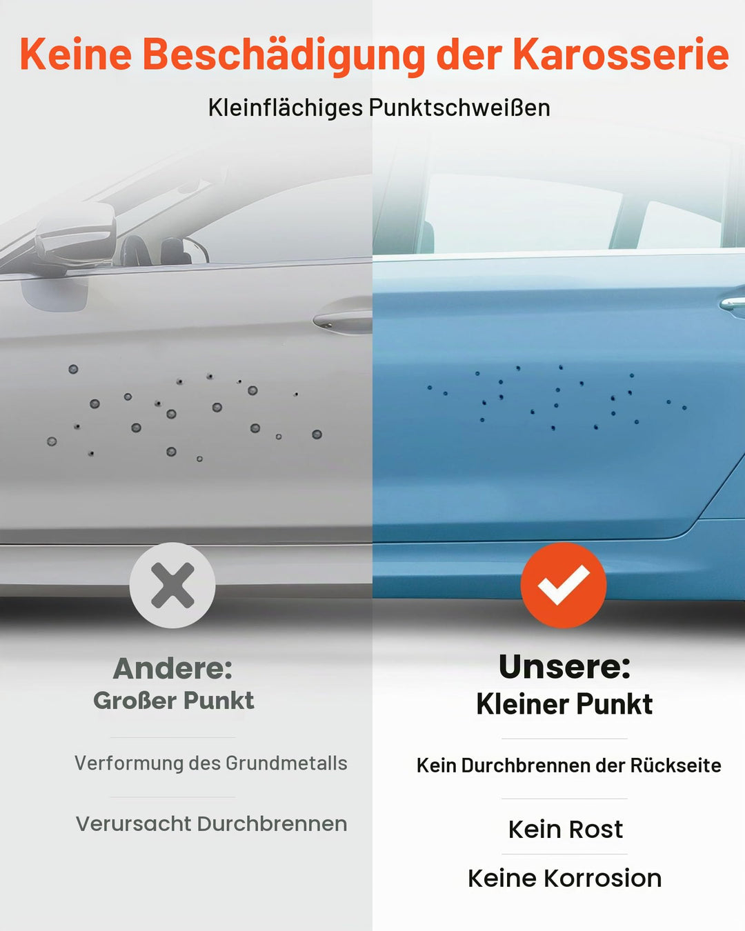 Ausbeulspotter 3 kW 220V 7 Modi Karosserie Punktschweissgeraet - Bild 4