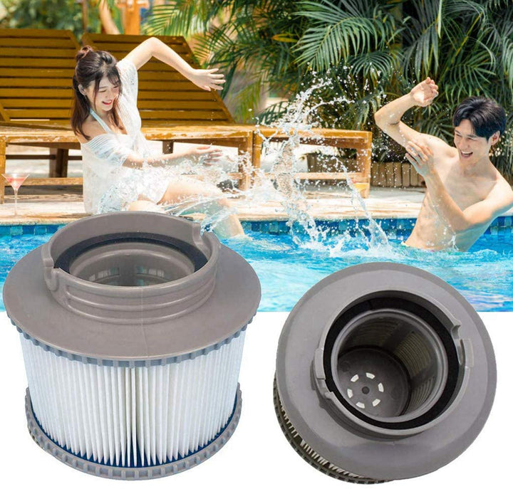 Filterkartusche für Whirlpool 8er-Set Ø11.5cm für MSPA Modelle - Bild 5