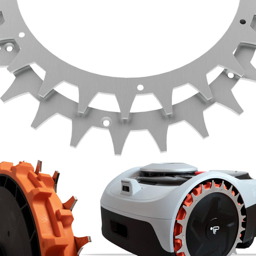 Mähroboter Traktionsspikes Edelstahl 2mm für Navimow i-Serie inkl. Schrauben