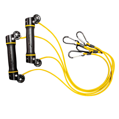 Schwimm-Widerstandsband Dryland Trainer 7mm Gelb für alle Niveaus