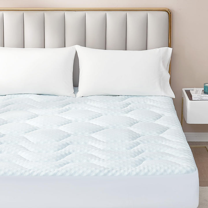 Matratzentopper Memory Foam mit Gel 140x200 cm waschbar - Bild 8