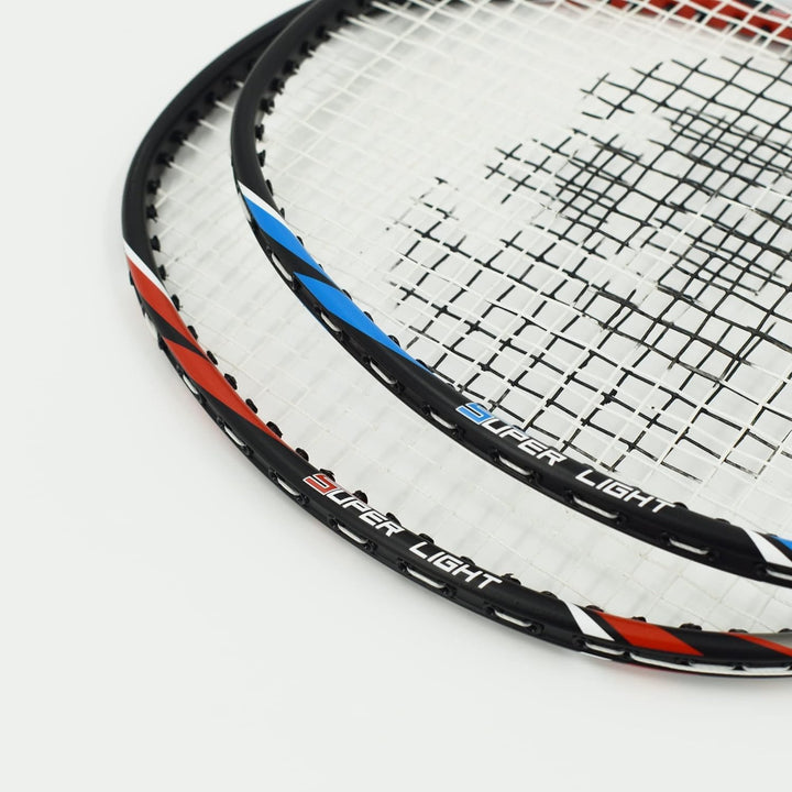 Badminton-Set Carbon-Aluminium 2 Schläger mit Tasche für Freizeit - Bild 3
