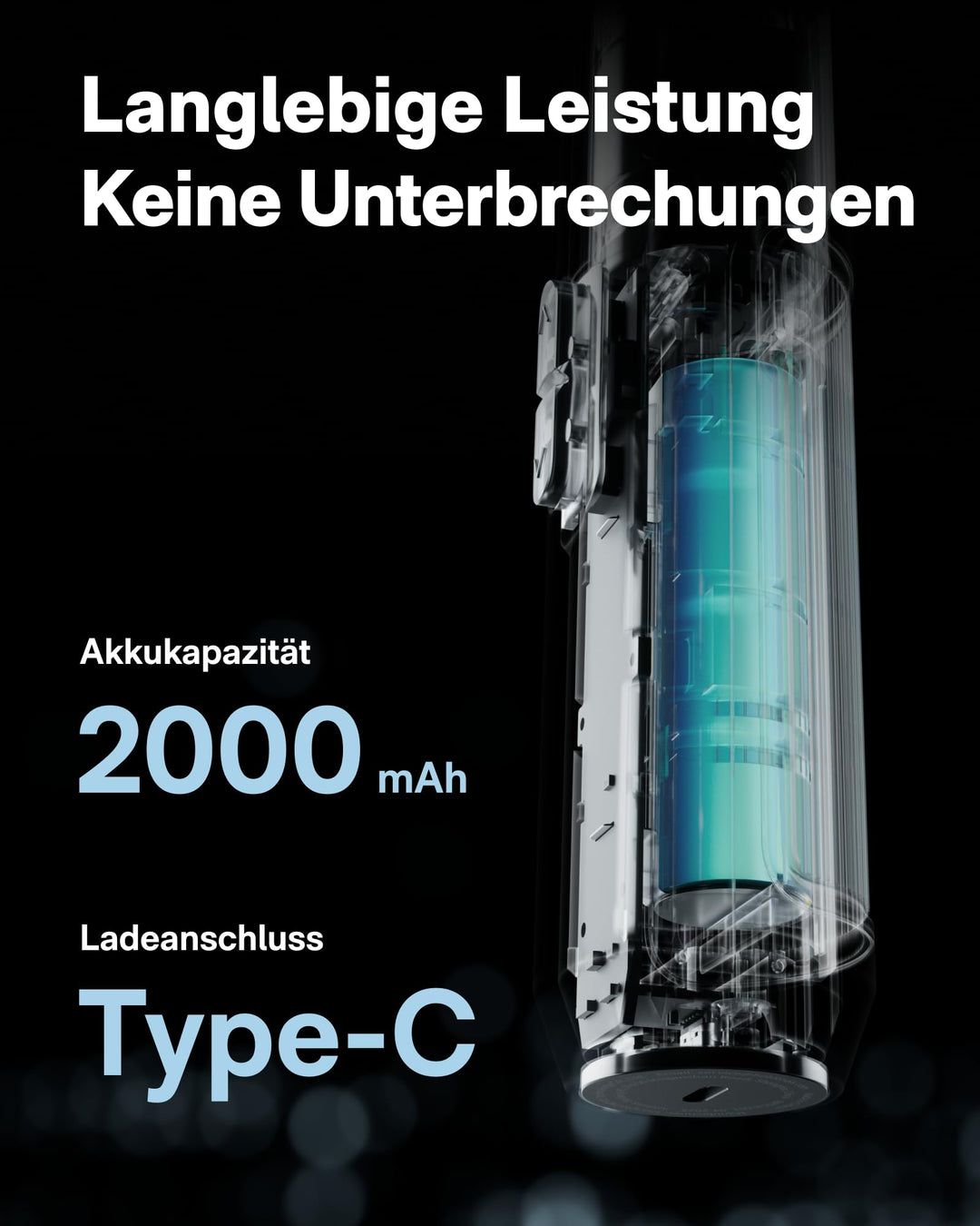 Elektrischer Schraubendreher Set 30 Bits USB-C mit Display - Bild 6