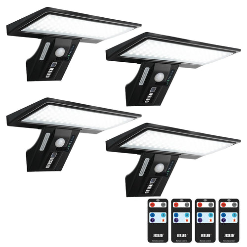 Solarleuchte Aussen 90 LED Bewegungsmelder 4-in-1 Modus IP65