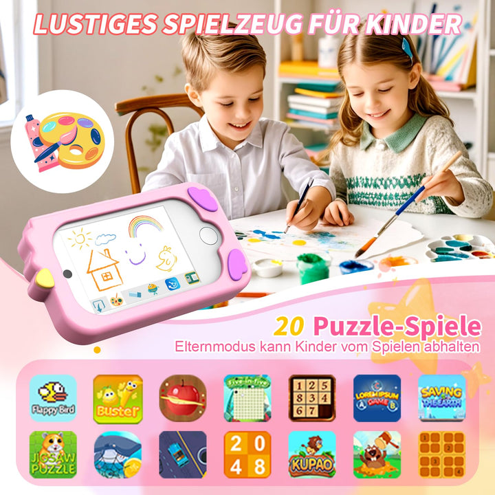 Kinder-Smartphone Lernspielzeug 2,8" Touchscreen Dual-Kamera MP3 - Bild 6