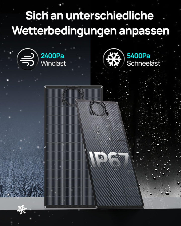 Flexibles Solarpanel 200W ETFE N-Typ 25% Wirkungsgrad - Bild 7