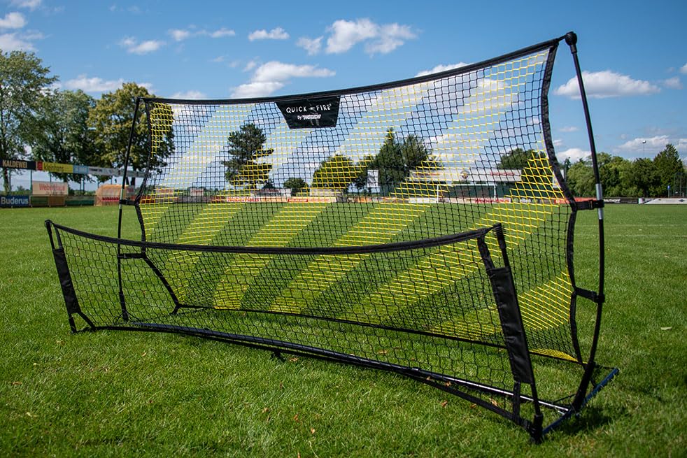 Fussball Rebounder 2-in-1 Trainingsnetz 200x120 cm für Garten - Bild 2
