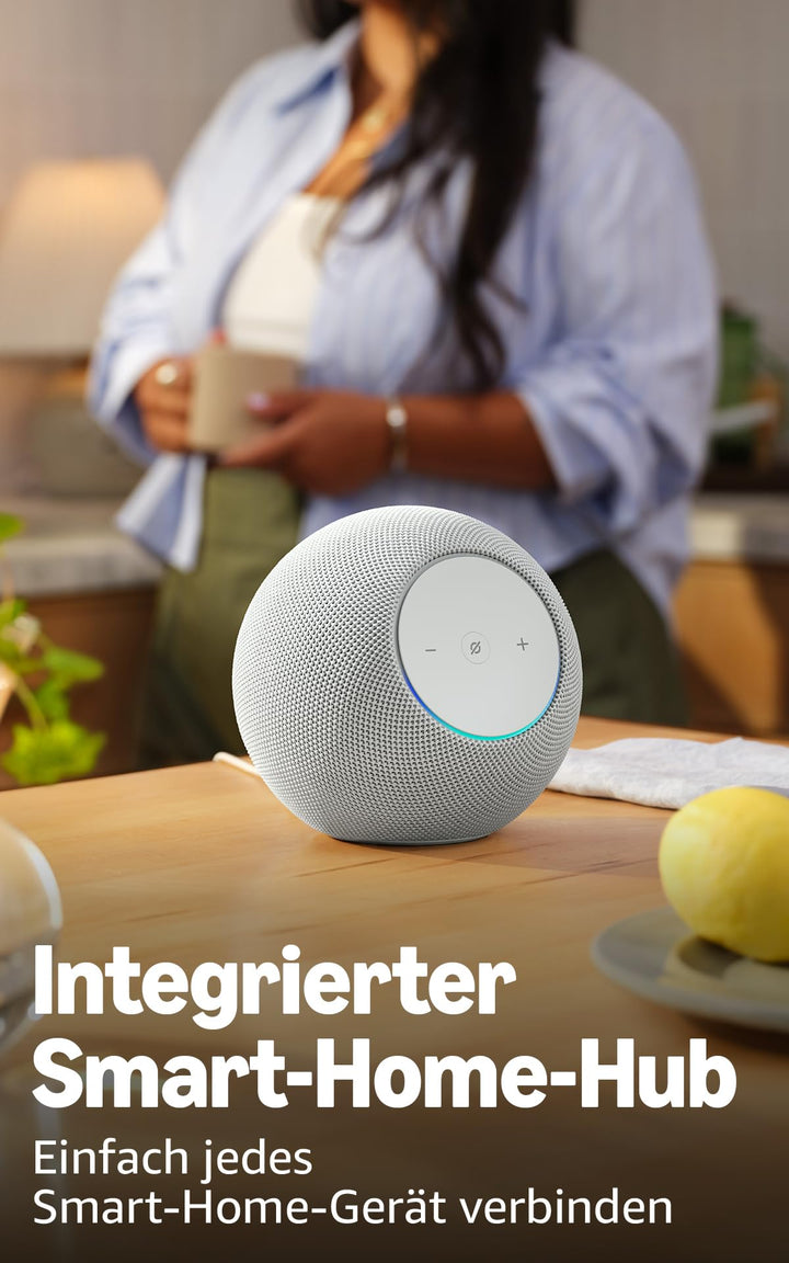 Smart Speaker 3D-Audio Dolby Atmos Alexa kompakt Weiss - Bild 6
