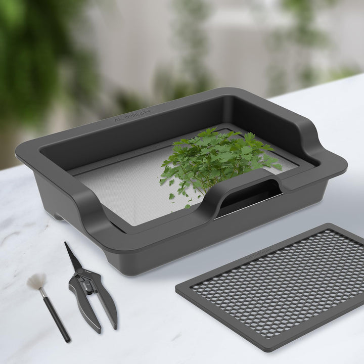 Erntewanne Set 3-teilig mit Sieb 150 Mikron für Pflanzenernte - Bild 7