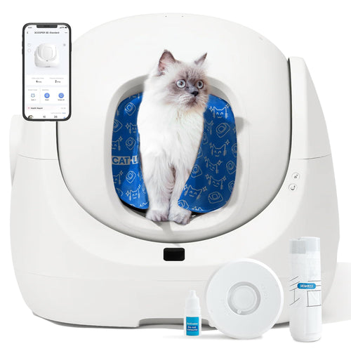 Selbstreinigendes Katzenklo XXL 70L mit App-Steuerung für 3 Katzen