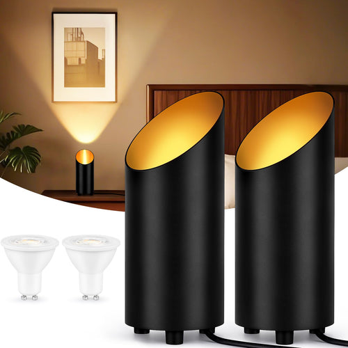 LED Bodenstrahler Uplight 6W GU10 IP44 Aluminium 2er Set