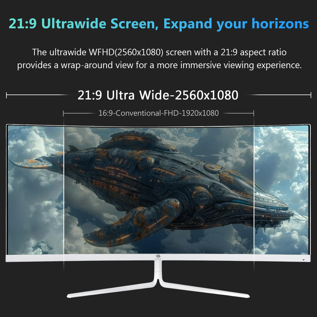 Curved Gaming Monitor 30 Zoll Ultrawide 200Hz 1ms VA WFHD - Bild 4