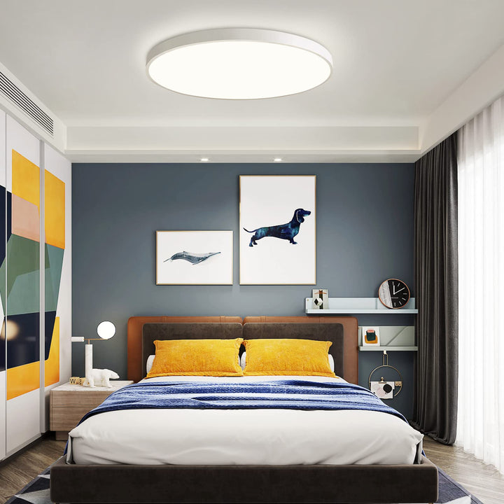 LED Deckenleuchte Flach Rund 54W 3000K Warmweiss 50cm Durchmesser - Bild 4