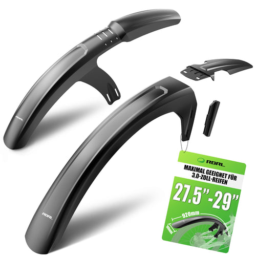 Fahrrad Schutzblech Set MTB vorne & hinten 27,5/29 Zoll bis 3,0"