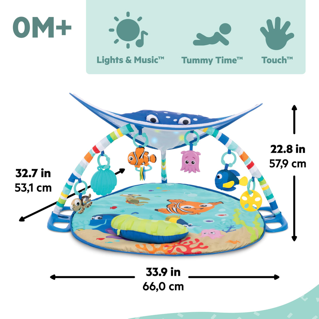 Spieldecke mit Spielbogen Findet Nemo Lichter Melodien Fingerpuppe - Bild 3