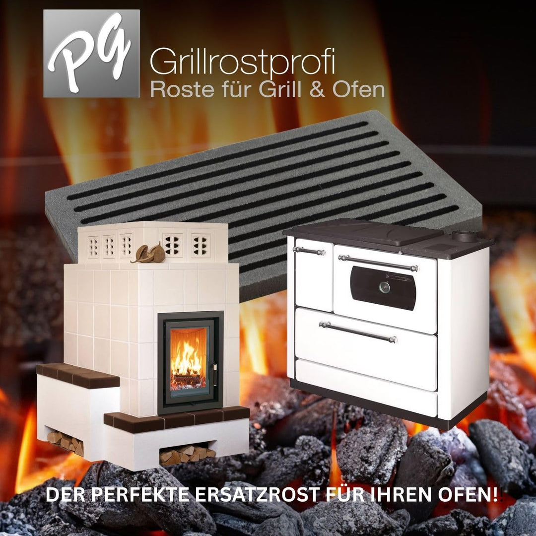 Kaminrost Gusseisen 28x21 cm für Kaminofen, Herd und Grill - Bild 5