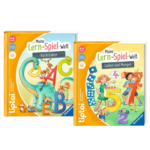 Lernspiel-Set Erste Buchstaben & Erste Zahlen tiptoi 2-teilig